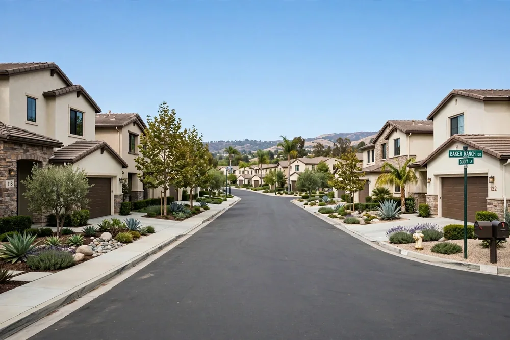 Home exterior in Baker Ranch